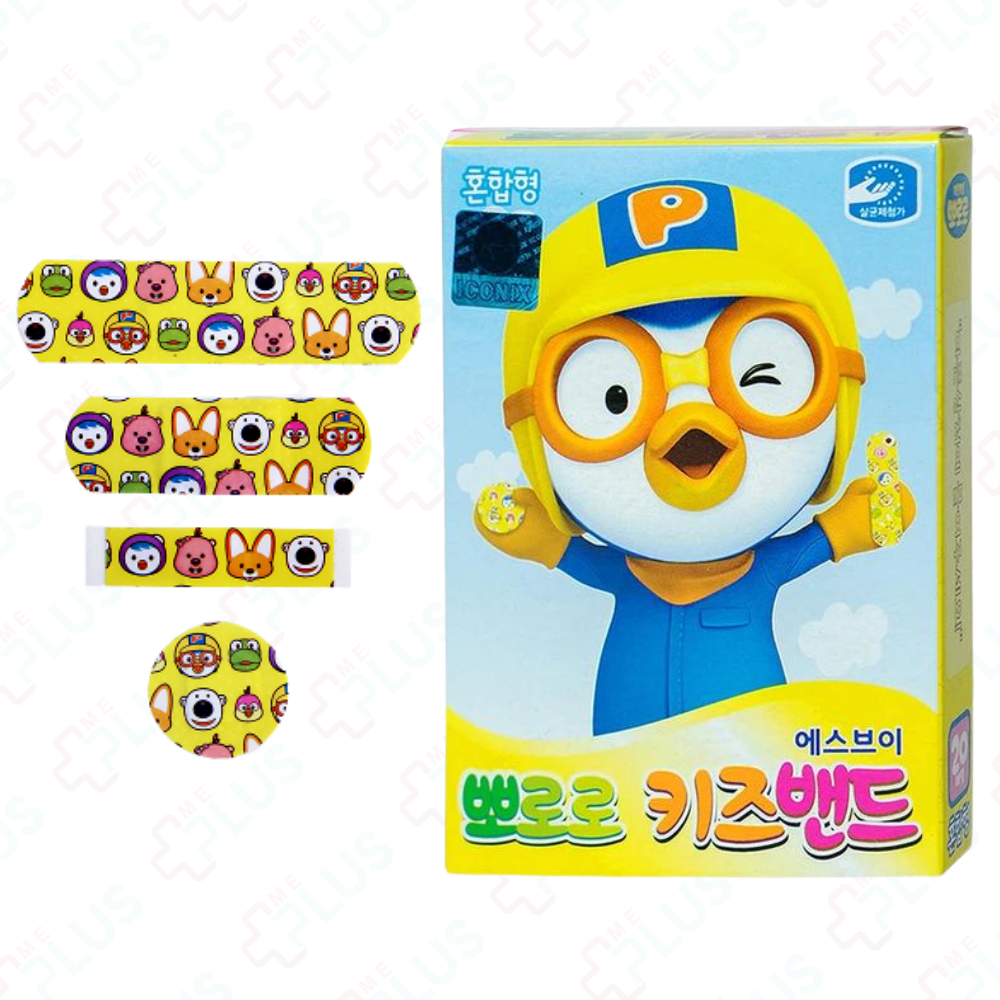 Băng cá nhân in hình Pororo dành cho trẻ em 